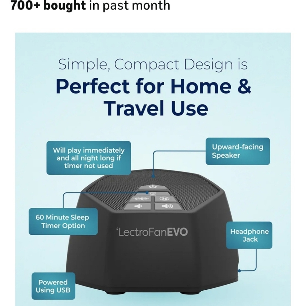 EVO Black Noise Machine - Picture 7 of 13